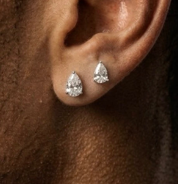 ORECCHINI DROP ARGENTO 925