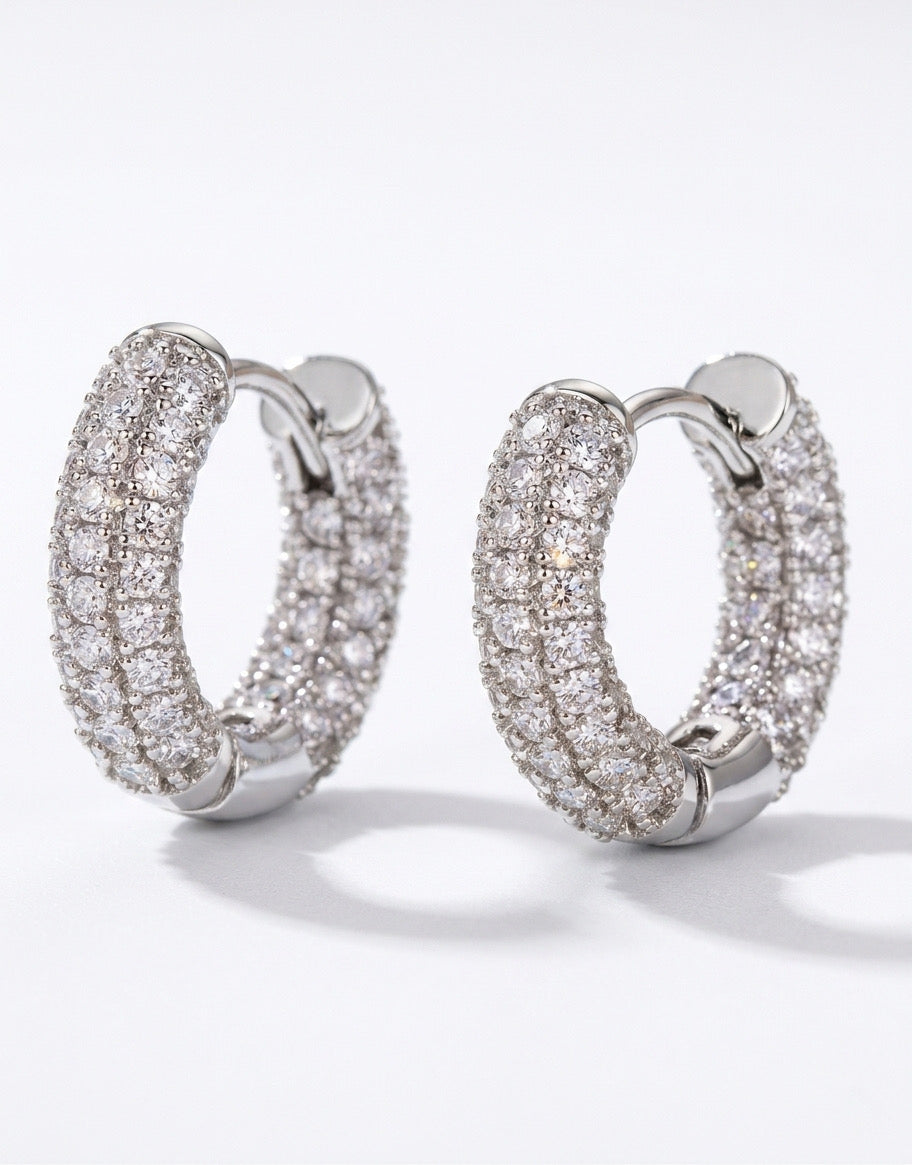ORECCHINI LOOP ARGENTO