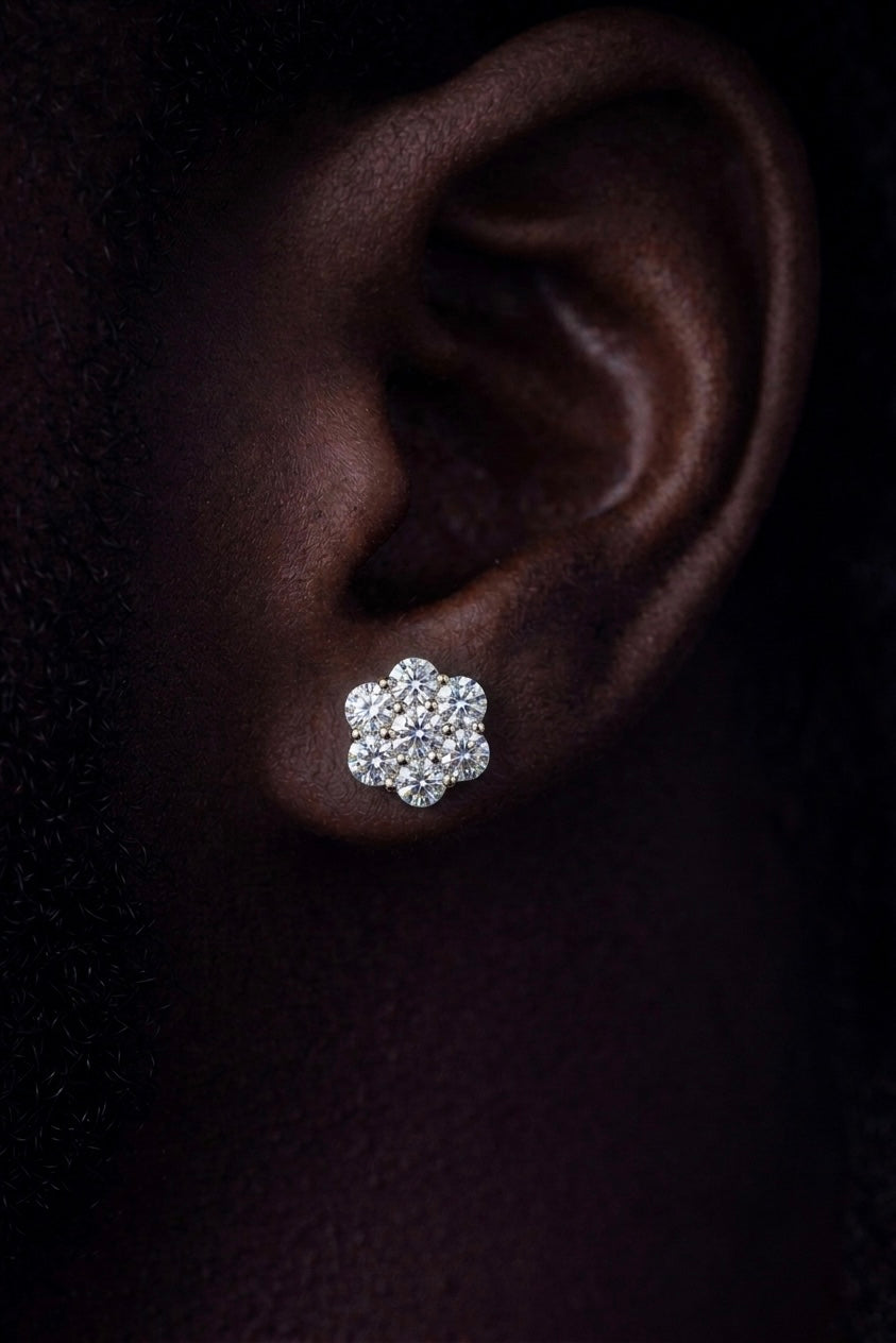 ORECCHINI BLOOM ARGENTO