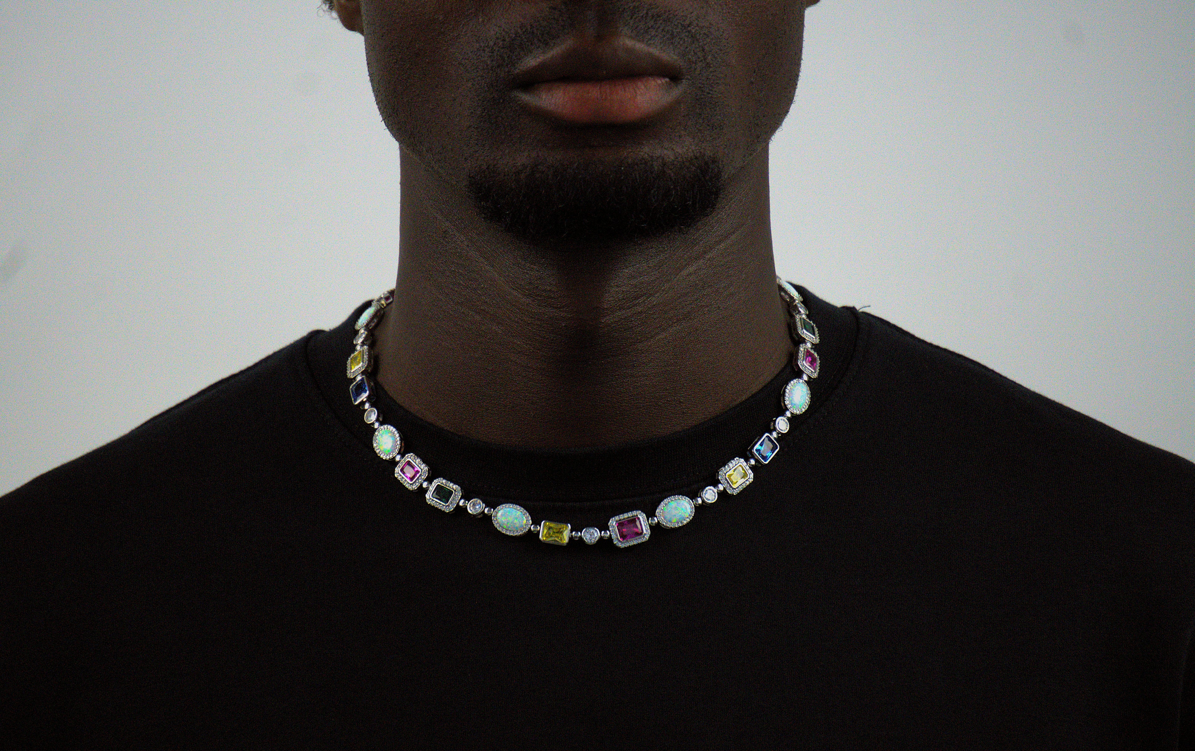 COLLANA ANTEROS SILVER