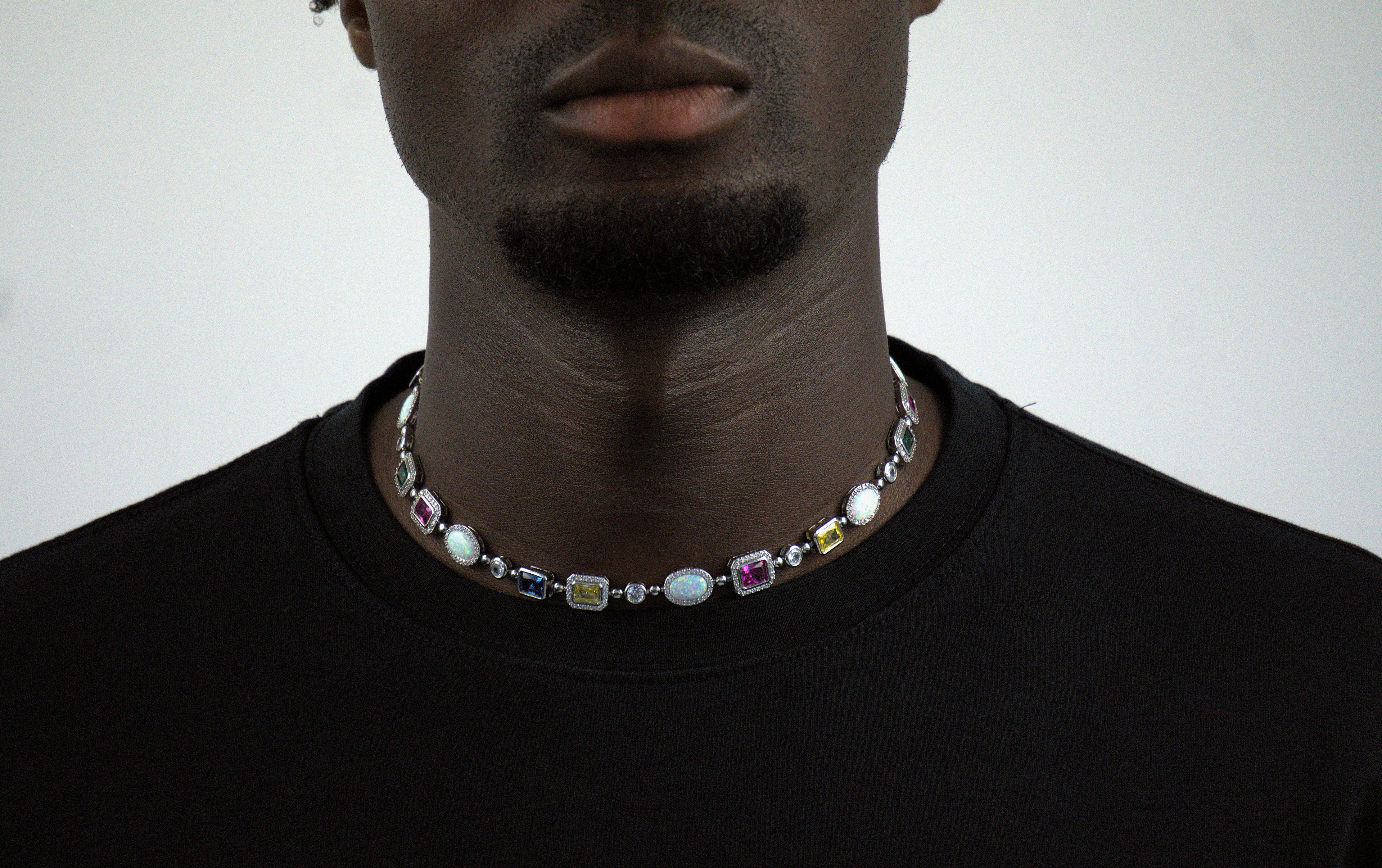 COLLANA ANTEROS SILVER