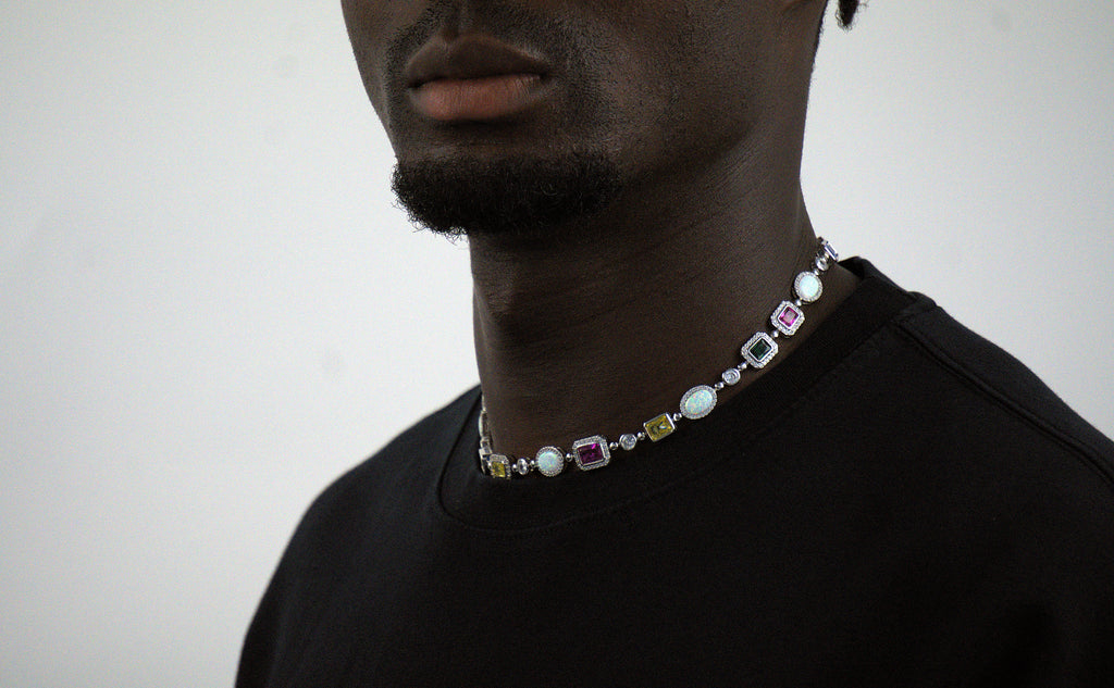 COLLANA ANTEROS SILVER