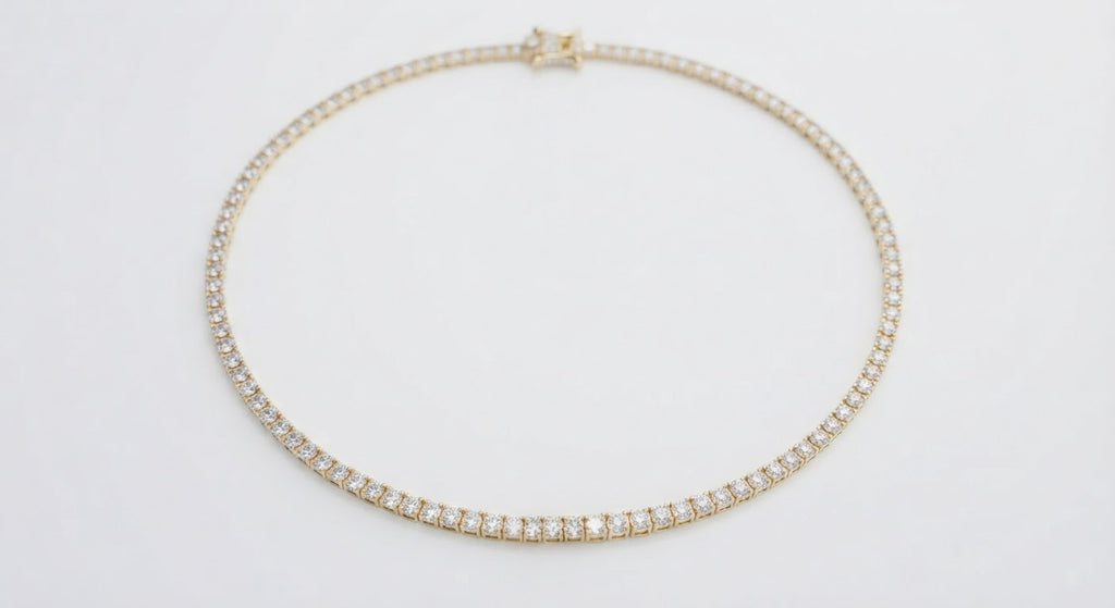 COLLANA TENNIS ORO