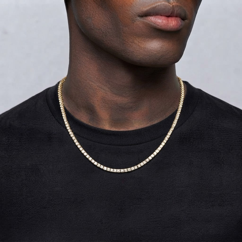 COLLANA TENNIS ORO